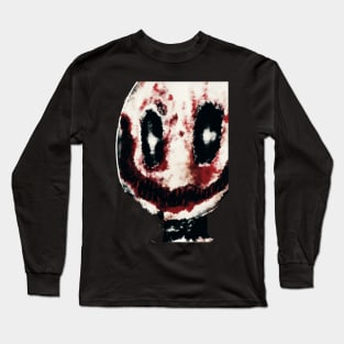 Scary blood face Long Sleeve T-Shirt